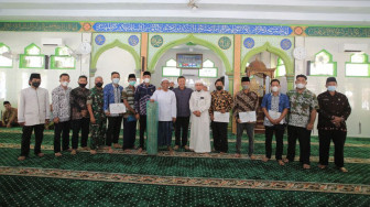 Bupati Romi Silaturahmi dengan Masyarakat Nipah Panjang