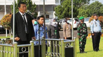 Bupati Romi Pimpin Upacara Harkitnas