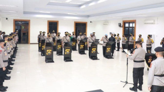 Enam Pejabat Polda Jambi Resmi Diserahterimakan