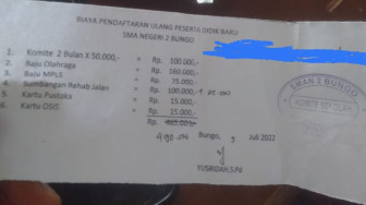 SMA Negeri 2 Bungo Diduga Pungli, Ini Kata Kepala Sekolah dan Komite...