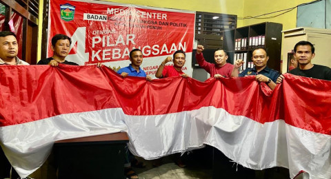 Sukseskan Gerakan 10 Juta Bendera Merah Putih, PWI dan JMSI Ikut Berkolaborasi
