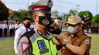 PJ Bupati Sarolangun Irup Apel Pasukan Operasi Patuh 2022