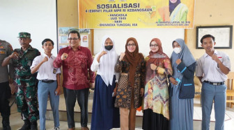 Saniatul Lativa Ajak Pelajar di Tebo Sosialisasikan Empat Pilar MPR RI