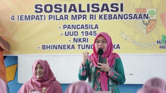 Saniatul Lativa Bekali Empat Pilar MPR kepada Generasi Muda di Tebo