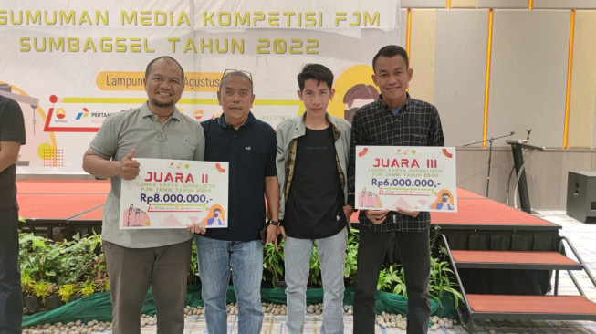 Dua Media Anggota JMSI Jambi Juara Kompetisi FJM Sumbagsel