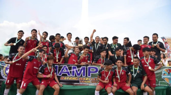 Juara, Pemain PSBM  Diarak Keliling Kampung