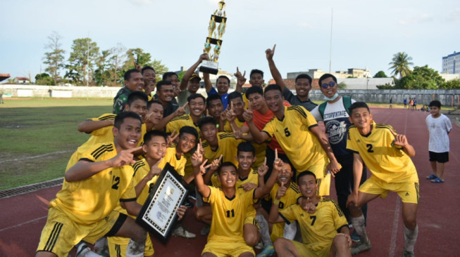 Liga Santri Piala Kasad : Ponpes Nurul Jalal Wakili Korem 042 ke Bandung