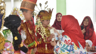 Persit KCK Koorcab Rem 042 PD II Sriwijaya Gelar Lomba Agustusan