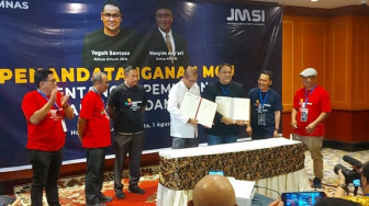 JMSI dan KPU RI Tandatangani Nota Kesepahaman Kepemiluan