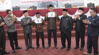 Taboy dan Nilwan Calon Wakil Bupati Merangin, Penentuannya Senin Depan