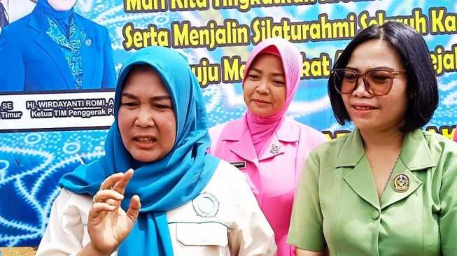 Ketua TP PKK Tanjabtim Hadiri Jambore PKK