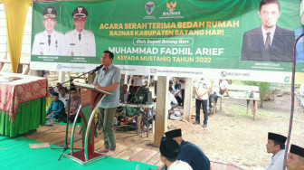 Fadhil Arief Apresiasi Baznas Batanghari