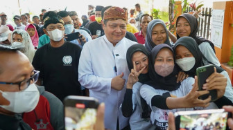 Hadiri Srawungan Sanak Mangkunegaran, Airlangga Sebut Solo Punya Twin Engine