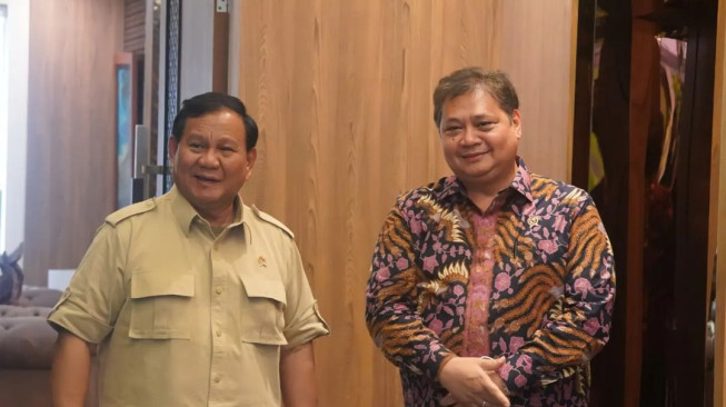 Pertemuan Airlangga dan Prabowo Cerminan Peta Koalisi Pilpres Masih Cair