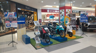 Yamaha Bertabur Promo di  Pameran Jambi Otomotif Show 2022 Jamtos