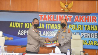 Kapolda Jambi Minta Temuan Tim Audit Dijadikan Koreksi dan Segera Dibenahi