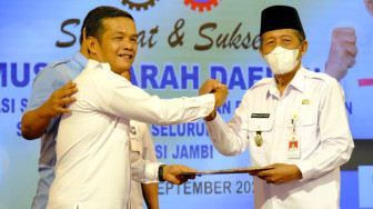 Wakil Gubernur Jambi Minta FSP3-SPSI Ikut Membangun Jambi