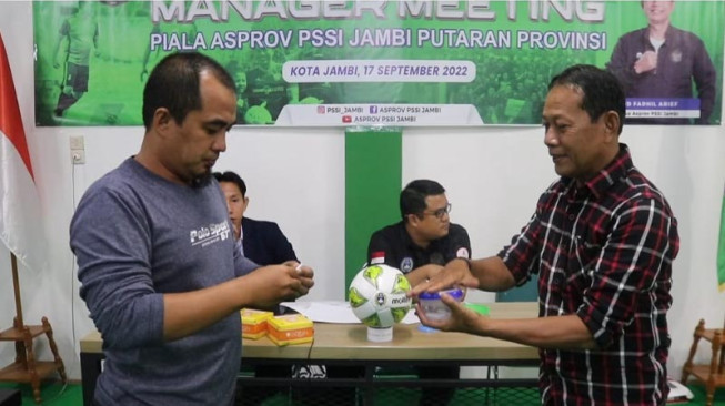 Ini Dia Pembagian Grup Piala Asprov PSSI Jambi
