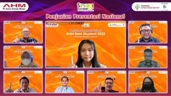 Siswi SMA Negeri 3 Kota Jambi Masuk 22 Besar Kompetisi AHM Best Student Nasional 2022