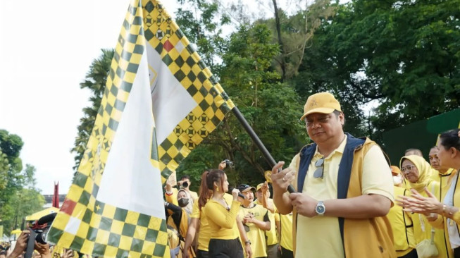 Airlangga Minta Seluruh Kader Menangkan  Golkar pada Pemilu 2024