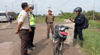 Samsat Tanjabtim Gelar Razia Gabungan