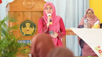 Saniatul Lativa Ajak Pelajar SMA 2 Tebo Pahami Empat Pilar MPR