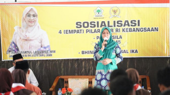 Pentingya Pelajar SMA 11 Tebo Pahami Empat Pilar MPR RI