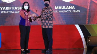 Kota Jambi Raih Penghargaan Kota Layak Anak Kategori Nindya