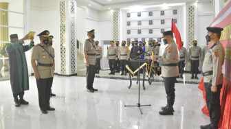 Mochammad Hasan Resmi Dicopot, Bambang Purwanto Pimpin Polres Batanghari