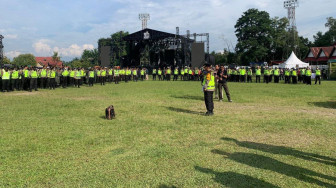 1.237 Polisi Amankan Konser Dewa 19 di Eks Arena MTQ