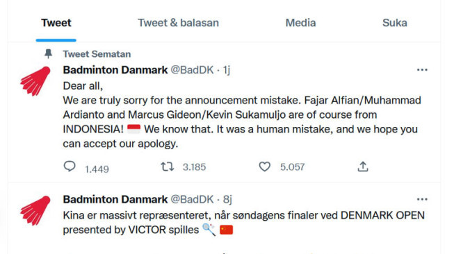 Kesalahan Fatal Denmark Open 2022, Kevin/Marcus dan Fajar/Rian Disebut dari Malaysia
