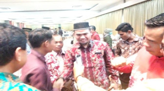Ketua DPRD Sungai Penuh Hadiri Halal bi Halal HKKN di Kota Jambi