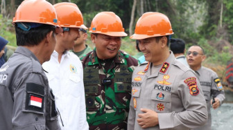 Kapolda Jambi Ikut Tinjau Kawasan Karhutla di Lokasi Karya Bakti