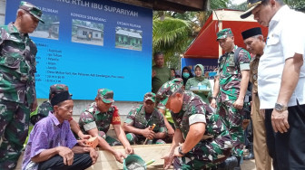 Pangdam II/Sriwijaya Kunjungi Kampung Pancasila Mekar Sari