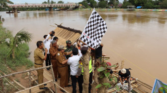 Henrizal Lepas Keberangkatan Tim Advance Milir Berakit