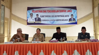 Sekda Sarolangun Lantik 272 Penjabat Fungsional