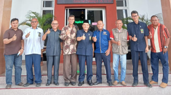 Bersebelahan Kantor, PWI dan Pengadilan Agama Jambi Jaga Keakraban
