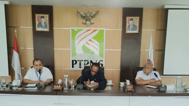 Pengurus PWI Jambi Kunjungi PTPN 6
