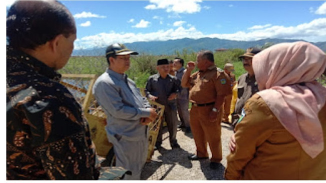 Komisi III DPRD Kota Sungai Penuh Kunjungi Lokasi Pembangunan TPS3R
