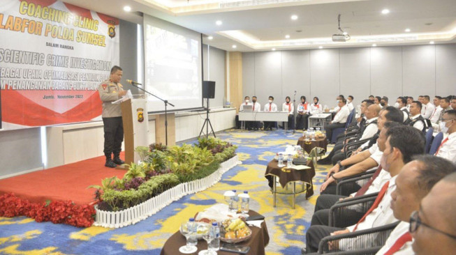 Polda Jambi Gelar Coaching Clinic Bidang Laboratorium Forensik