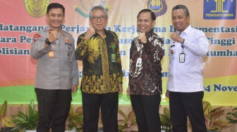 Kapolda Jambi Tandatangani Perjanjian Kerja Sama Implementasi e-Berpadu