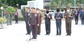 Wakapolda Jambi Pimpin Upacara Hari Pahlawan di TMP Satria Bhakti