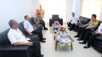 Kapolda Kunjungi Kantor BNN Provinsi Jambi