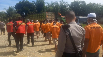 Tidak Kapok... 13 Lagi Pemain PETI Ditangkap