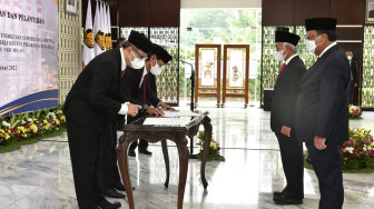 Menteri ESDM Lantik Pimpinan SKK Migas