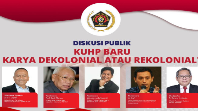 KUHP Baru Tertinggal Dua Abad, Bagir Manan : Bagi Pers yang Berlaku Tetap UU Pers
