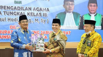 Anwar Sadat Sambut Kunjungan Ketua Pengadilan Tinggi Agama Jambi