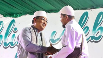 Bupati Tanjabbar Hadiri Tabligh Akbar Maulid Arbain