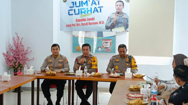 Polda Jambi Luncurkan Program “Jumat Curhat”