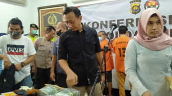 Polda Jambi Ringkus 6 Anggota Sindikat Narkoba, Sabu Senilai 2 Miliar Rupiah Diamankan